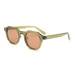 Men's TR90 Polarized Retro Square Sunglasses