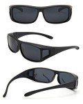 Oversized Polarized Sunglasses for Prescription Glasses