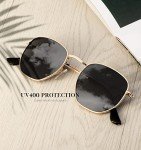 KALIYADI Polarized Hexagon Sunglasses for Men and Women