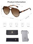 SOJOS Polarized Aviator Sunglasses for Men and Women
