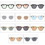 Men's TR90 Polarized Retro Square Sunglasses