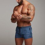 Men's Quick Dry Swim Trunks with Mesh Lining