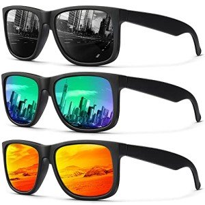 Men's Polarized Vintage Sunglasses for Outdoors