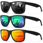 Men's Polarized Vintage Sunglasses for Outdoors