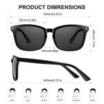 Classic Retro Polarized Sunglasses for Men and Women