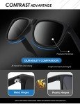 Men's Polarized Vintage Sunglasses for Outdoors