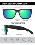 Men's Polarized Vintage Sunglasses for Outdoors