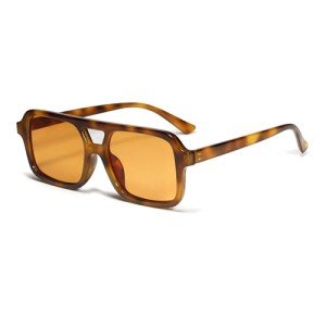 Retro 70s Square Aviator Sunglasses for All