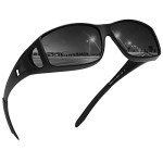 Men's Polarized Fit Over Sunglasses with UV400 Protection