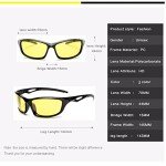 Men's Polarized Night Vision Driving Sunglasses