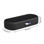 MoKo Portable Hard Shell Eyeglass Case - Black