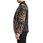 Men's Black Sequined Tux Blazer for Parties