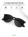 HENGOSEN Vintage Round Polarized Sunglasses for All