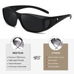 Men's Polarized Fit Over Sunglasses with UV400 Protection