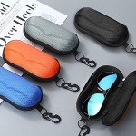 MoKo Hard Shell Sunglasses Case with Hook - Black