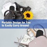 MoKo Portable Hard Shell Eyeglass Case - Black