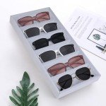 Sunglasses and Watch Organizer Tray with 6 Grids