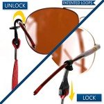 Men's Sports Sunglasses Strap & Eyeglass Holder