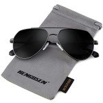 Trendy Polarized Aviator Sunglasses for Men