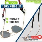 Men's Sports Sunglasses Strap & Eyeglass Holder