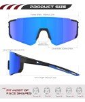 Men's Polarized Sports Sunglasses for Running & Cycling