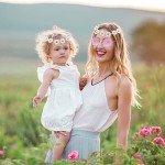 4-Piece Hippie Costume Set with Accessories