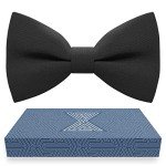 Stylish Black Bow Ties for Men and Women