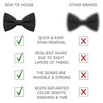 Stylish Black Bow Ties for Men and Women
