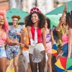 Shiny Silver Sequin Costume Set for Men