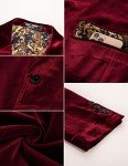 PJ PAUL JONES Men's Wine Shawl Lapel Blazer