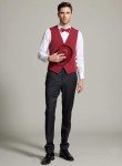 1920s Men's Gatsby Vest & Accessories Set