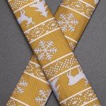 Men's Adjustable Paisley Suspender & Bowtie Set