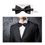 Men's Multicolor Pre-Tied Bow Tie Set