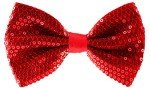 Men's Sequin Bow Ties - Adjustable, Color Options