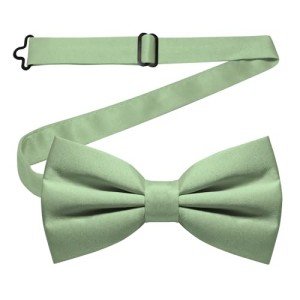 Sage Green Adjustable Pre-Tied Bow Tie for Men