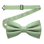 Sage Green Adjustable Pre-Tied Bow Tie for Men