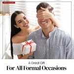 Men's Pre-Tied Adjustable Bow Ties - Variety of Colors