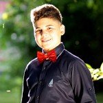 6 Pack Men's Sequin Bow Ties with Adjustable Straps