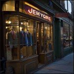 Hot Pink Pre-tied Bow Tie & Pocket Square Set