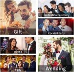 Men’s Pretied Paisley Bow Tie Set with Cufflinks