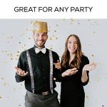 Silver Sequin Bowtie & Suspender Set for Men