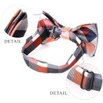 Men’s Adjustable Bow Tie Set - 6 Colors