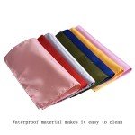 Dark Green Men's Bow Tie and Pocket Square Set