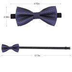 Adjustable Bow Ties for Men and Boys – 8 pcs