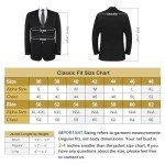 Men's Classic Fit Cobalt Blue Suit Set