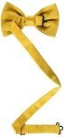 Gold Satin Bow Tie for Men by Stacy Adams