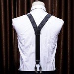 Paisley Suspenders with Bow Tie and Accessories