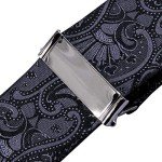 Paisley Suspenders with Bow Tie and Accessories