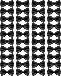 40 Pcs Men's Adjustable Pre-Tied Bow Ties
