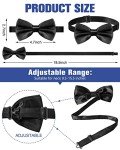 40 Pcs Men's Adjustable Pre-Tied Bow Ties